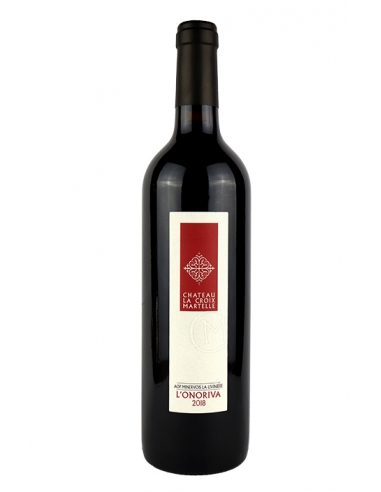 Château la Croix Martelle "L'Onoriva" AOP La Livinière Rouge 2017 Magnum