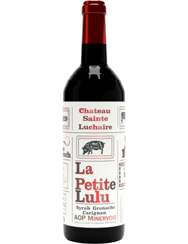 Domaine Sainte Luchaire "La Petite Lulu" AOC Minervois Rouge 2019