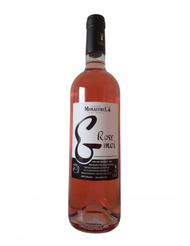 Domaine Monastrel "rose & Moi" VDF Rosé Moelleux