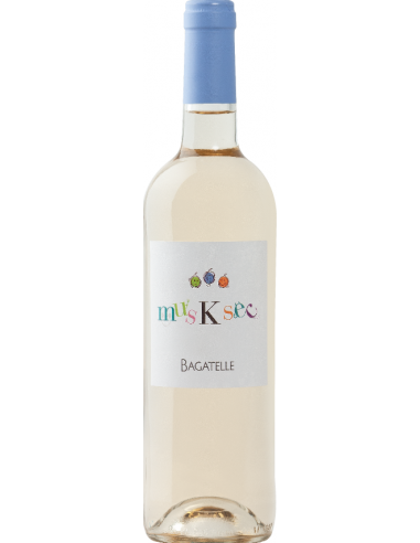 Clos Bagatelle "MusK Sec" IGP Pays D'Hérault Blanc