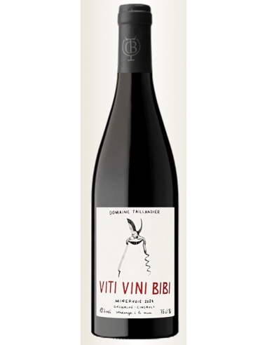 Domaine Benjamin Taillandier "Viti Vini Bibi" AOP Minervois Rouge 2024