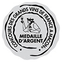 Concours des Grands Vins de France à Mâcon Argent
